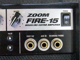 ZOOM FIRE-15 USED モデリング・ギター・アンプ